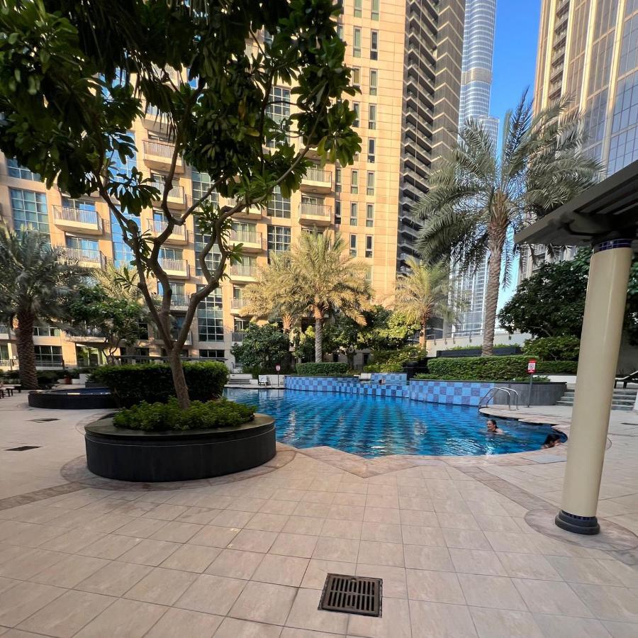 Apartamento First Class Studio With Dubai Downtown Boulevard View Exterior foto