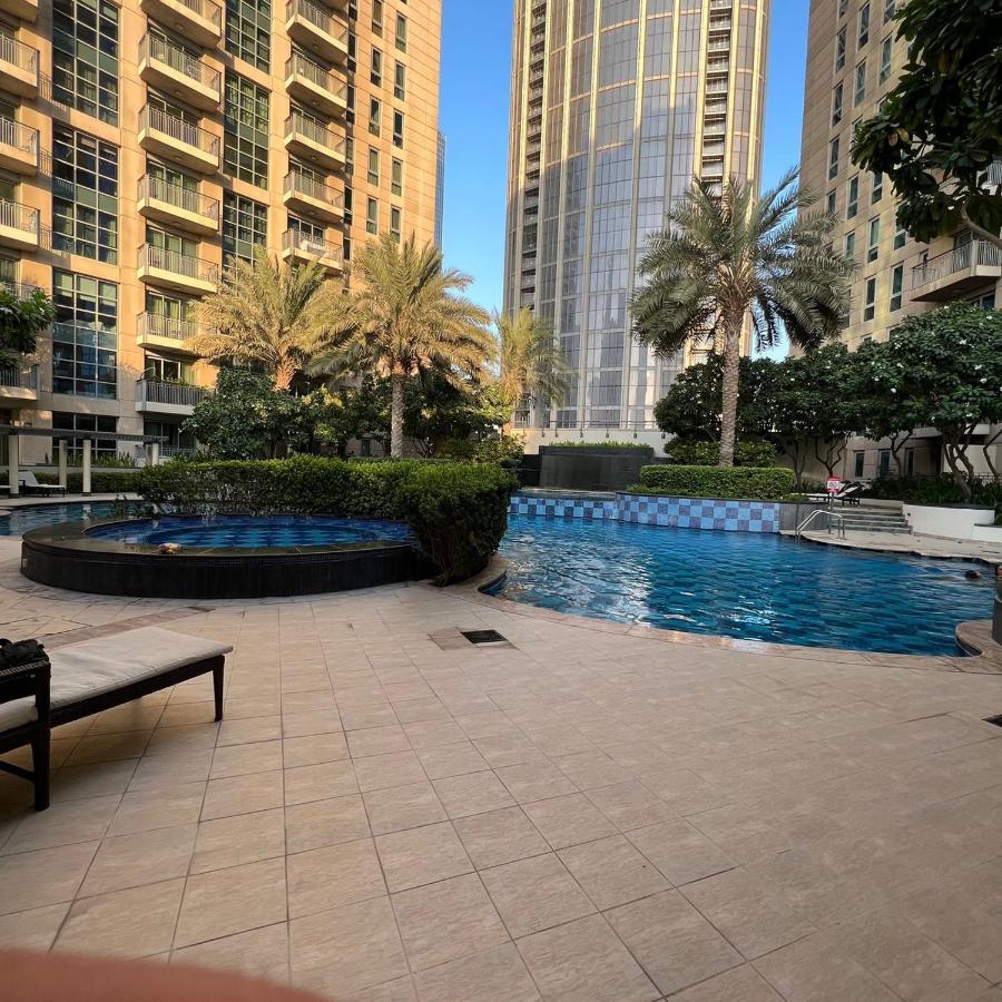 Apartamento First Class Studio With Dubai Downtown Boulevard View Exterior foto