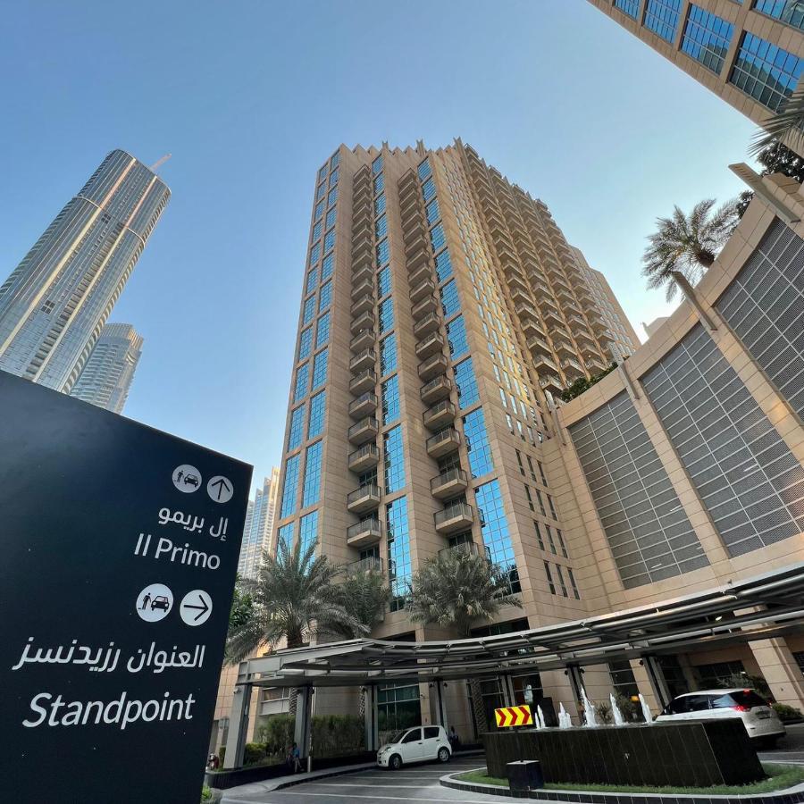 Apartamento First Class Studio With Dubai Downtown Boulevard View Exterior foto